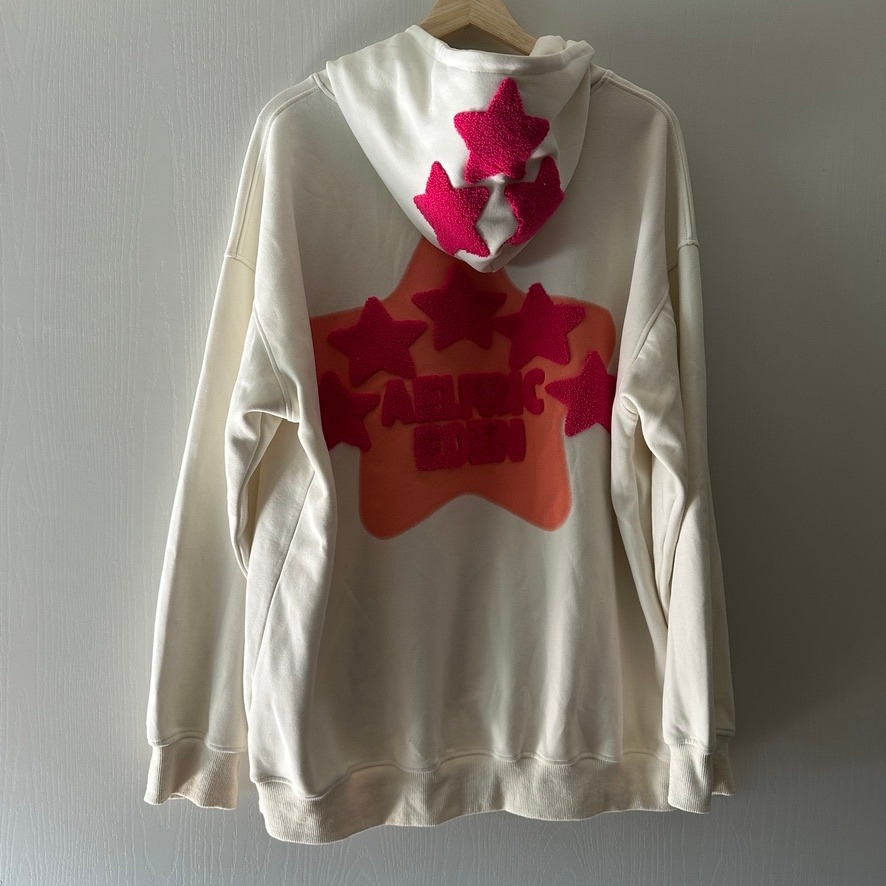 Aelfric Eden Vintage 3d Embroidery Eden Star V303 Hoodie Cream Xl — image 5 of 8